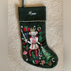 Pottery barn Christmas stocking